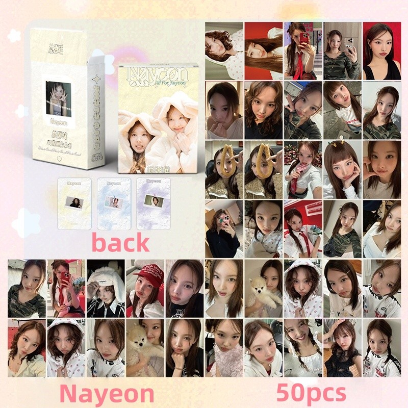 Bộ 50-55 Hai Lần Photocards Với Thẻ Lomo Hình ba chiều Laser Thanh niên Tôi Nhận BẠN MISSAMO Nayeon Jeongyeon Momo Sana Jihyo Mina Dahyun Chaeyoung Tzuyu Bưu thiếp ba chiều YM