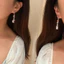 Handmade Light Luxury Zircon Tua Rua Thanh Lịch Phong Cách Dài Tính Khí Bông Tai Bán Buôn