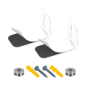 Bộ phần cứng gắn tường Soundbar màu trắng BTM Khả năng tương thích đa năng cho loa lên đến 20lbs