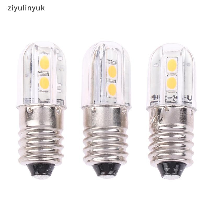 Ziyulinyuk E10 Bóng Đèn Led 6V 12V 24V Nâng Cấp Bóng Đèn 4LED Thay Thế Cho Đèn Pin Đèn Báo Đèn Pha Động Cơ Bóng Đèn LED EN