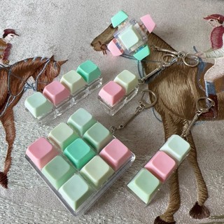 Bàn phím ngón tay COZYNEST, Keycap 2 / 3 / 6 / 9 Phím Fidget Móc khóa, Tiện ích giảm căng thẳng Thư giãn Nút chìa khóa Đồ chơi Pinch dành cho người lớn