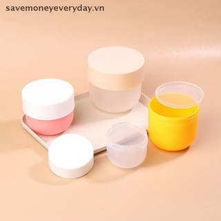 [savemoneyeveryday] 100 / 200 / 300 / 500g Chai có thể nạp lại bằng nhựa màu hồng Lọ trang điểm rỗng Mặt du lịch / Kem dưỡng da toàn thân Dầu xả mỹ phẩm [vn]