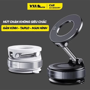 Giá Đỡ Điện Thoại Trên Ô Tô Nam Châm Từ Tính Hít Chân Không Gắn Kính, Taplo Siêu Chắc Chắn BB-441