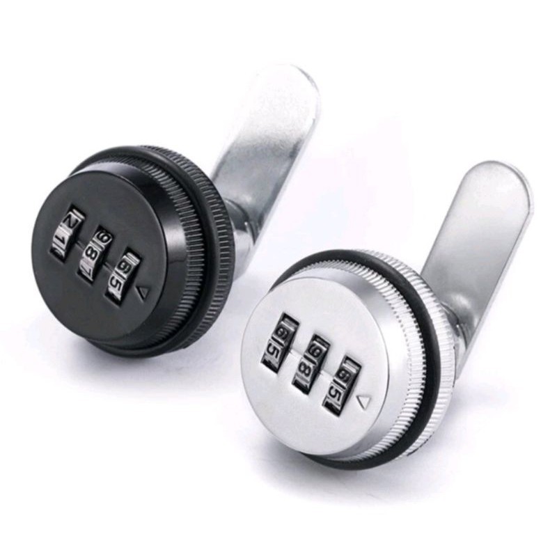 【COD】Khóa Chống Trộm Hợp Kim 3 Số, Dễ Dàng Cài Đặt Mật Khẩu, An Toàn Cho Tủ, Hộc Bàn, Cửa Tủ Đồ
