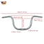 Xe Đạp Gấp Nâng Tay Lái Chiều Dài 60cm Phụ Kiện Xe Đạp