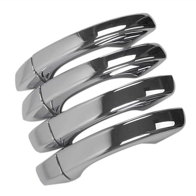 Dành Cho MG ZS 2017-2020 Chrome Tay Nắm Cửa Ô Tô Bao Viền Dán Bên Ngoài Tay Nắm Cửa Bao