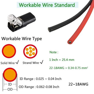 10 / 20 / 30 / 50 Chiếc 2 Pin Cách Cắm Xe Chống Thấm Nước Kết Nối Điện Dây Cáp Ô Tô Đầu Nối Điện Dây