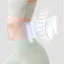 Đai thắt lưng thể thao THEGIRL8B, Đai thắt lưng 3D, Đai thắt lưng thể dục thoáng khí, Nẹp lưng 2 Hỗ trợ linh hoạt Hỗ trợ thắt lưng siêu mỏng Bảo vệ thắt lưng