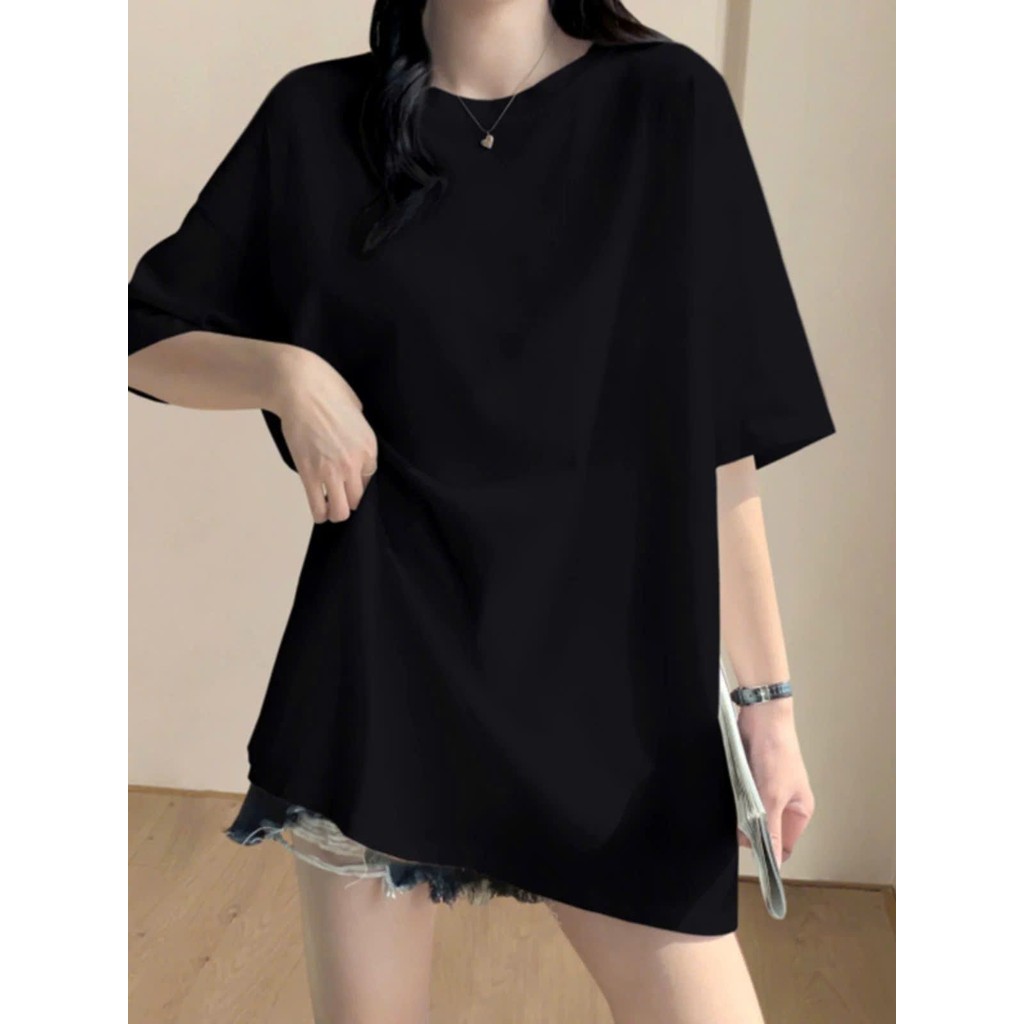 Áo phông trơn nữ tay lỡ unisex, thun nam nữ form rộng, mặc cặp phong cách ulzzang trendy.