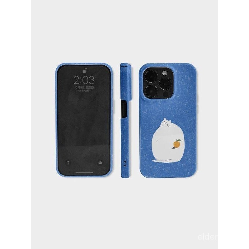 Ốp điện thoại Ins Orange Matter QYJS Thích hợp cho IPhone 13 14 15 ProMax 11 12 PRO 7 8 PLUS X XS XR XSMAX 14 15 PLUS SE Phim sáng tạo Vỏ cứng Vỏ bảo vệ chống sốc 4LO6