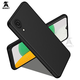 Dành Cho Samsung A03 Core Ốp Lưng Silicon Lỏng Nâng Cấp Với Cạnh Vuông Bảo Vệ Camera Mềm Chống Trầy Xước Lớp Lót Microfiber Chống Sốc Mỏng Vỏ