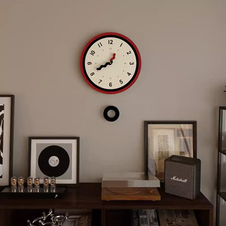 AIMI PHÒNG KHÁCH PHÒNG NGỦ ĐỒNG HỒ IM LẶNG VỚI CON LẮC RETRO TRANG TRÍ NHÀ CỬA ĐỒNG HỒ KỸ THUẬT SỐ TƯƠNG TỰ IM LẶNG