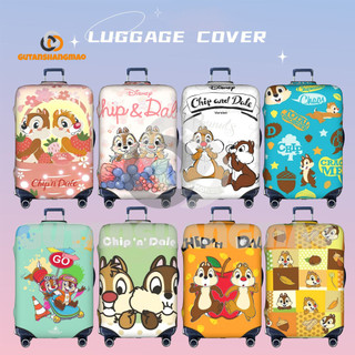 Disney Chip 'n' Dale Hành Lý Có Thể Giặt Được Vali Bảo Vệ Chống Trầy Xước Vali Phù Hợp Với 18-32 Inch
