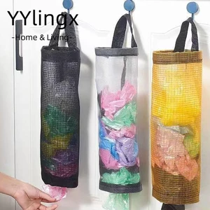 YYlingx Hộp đựng rác, Hộp đựng rác treo tổ chức lưu trữ Phụ kiện Túi đựng đồ lặt vặt, Túi đựng linh tinh treo tường Polyester sáng tạo Phòng tắm nhà bếp