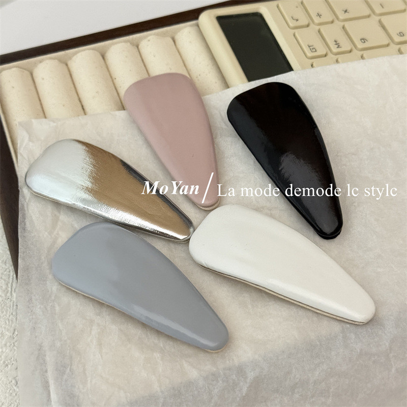 Kẹp Tóc Da Hàn Quốc Nữ Nổ Kẹp Tóc