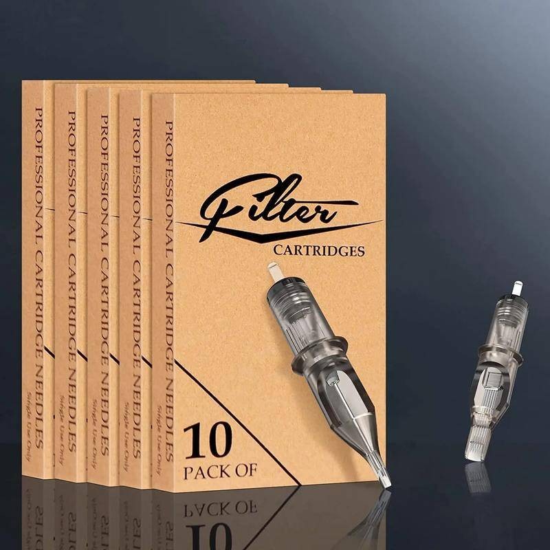 Bộ 50 Hình Xăm Kim Bộ Lọc Hộp Lót & Shader Cho Bút Xoay