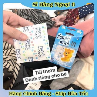 [auth] Túi thơm tủ quần áo cho bé Kuschel weich hình gấu trẻ em an toàn - Nội địa Đức đủ Bill [Hot]