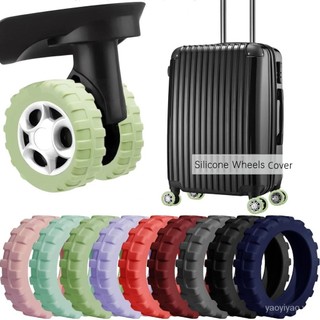 Premium Silicone Caster Wheel Covers - Noise Reduction, Silent Chair Casters, Luggage Wheel Protectors