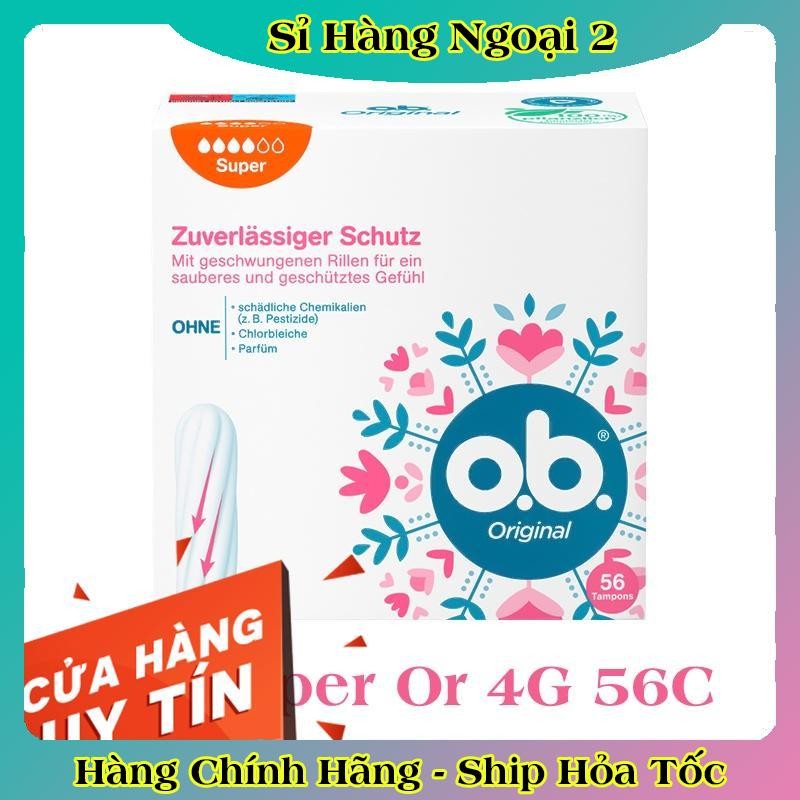 Băng vệ sinh Tampon Ob Đức - Date mới đủ Bill
