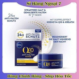 [auth] [Mẫu mới] Kem dưỡng da mặt Nivea Q10 của Đức giúp chống lão hóa,chống nhăn, sáng da - Nội địa Đức Đủ Bill [Hot] .