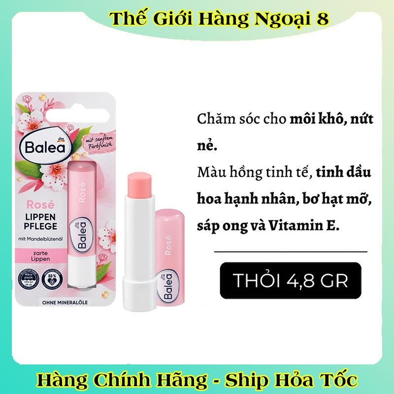 [auth] Son dưỡng môi  giúp môi căng bóng, mềm mịn Balea nội địa Đức,Đủ Bill [Hot]