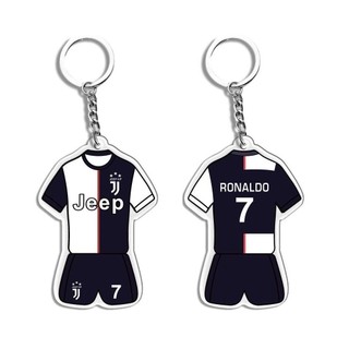 Móc khóa bóng đá TIFORMEN, Móc khóa ngôi sao bóng đá Messi Ronaldo, Ba lô phái sinh họa tiết hai mặt thể thao Mbappe