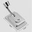 Giá đỡ đầu vòi hoa sen SHUPUN, Giá đỡ vòi hoa sen treo tường tự dính, Universal 360° Phụ kiện phòng tắm có thể điều chỉnh