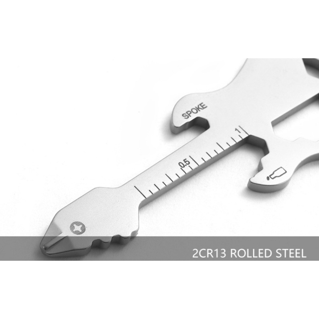 Dụng cụ đa chức năng móc khoá mini EDC_dã ngoại_ cắm trại