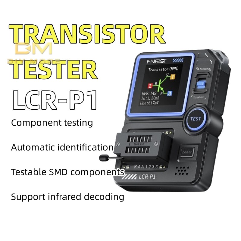LCR-T7 Transistor Testeur TFT Diode Triode LCR ESR Mètre NPN PNP MOSFET Ir Multifonction Testeur Multimetre