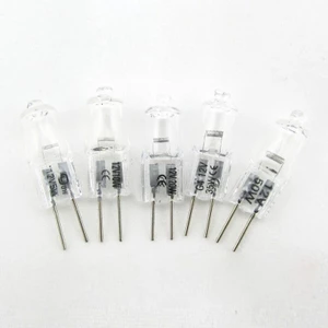 10 Chiếc G4 12V 5W / 10W / 20W / 30W / 50W Bóng Đèn Halogen 2 Pin