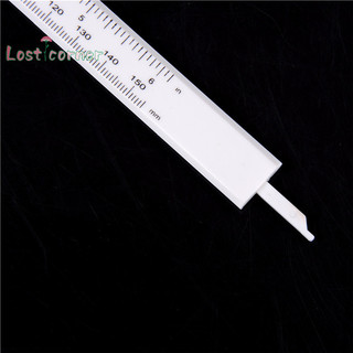 [Lostcorner] Thước nhựa 6 Inch 150mm Thước đo trượt Vernier Caliper Dụng cụ đo trang sức [Mới]
