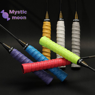 [Mystic] Keel Tay Cao Su Dày Chống Trơn Trượt Cầu Lông Mồ Hôi Nhiều Lớp Đục Lỗ Vợt Tennis Tay Cầm Da Cần Câu Cuộn Dây [Mới]