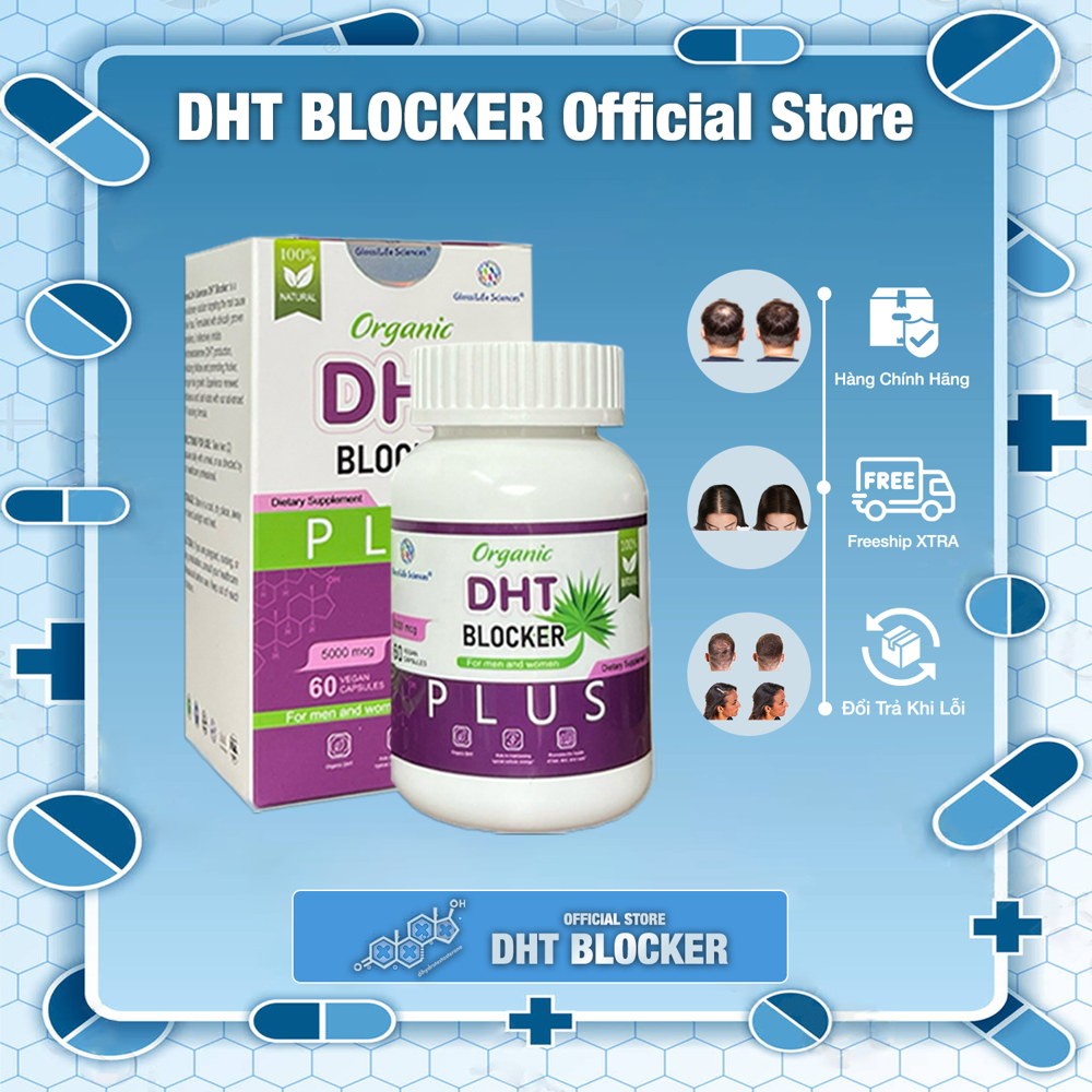 DHT Blocker Plus Hỗ Trợ Mọc Tóc, Da Đầu Nhiều Dầu | Shopee Việt Nam