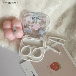 Trailblazer Hộp đựng kính áp tròng di động dễ thương cho bé gái Vỏ kính áp tròng tối giản Vỏ kính áp tròng Vỏ kính áp tròng Vỏ kính áp tròng Bộ du lịch mới