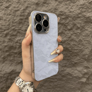 Ốp điện thoại flannel gradient mạ điện sang trọng cho iPhone15 14 13 12 Pro Max Vỏ máy ảnh chống sốc đi kèm bảo vệ màng ống kính chống lại ốp lưng cứng