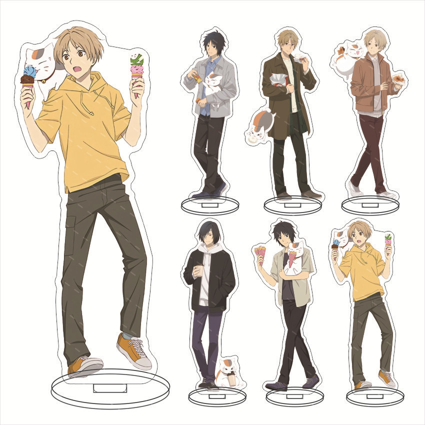 Natsume Yuujinchou Acrylic Đứng Natsume Takashi Natori Shuichi Hình Hiển Thị Anime Hàng Bộ Sưu Tập Trang Trí Bàn