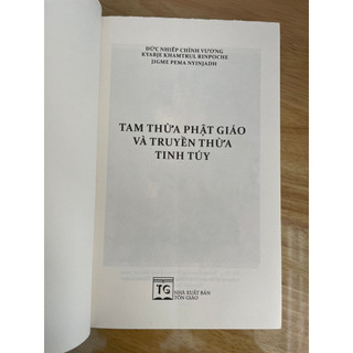 Sách - Tam Thừa Phật Giáo Truyền Thừa Tinh Túy
