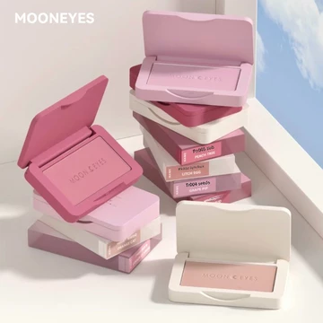 Mooneyes mặt má hồng cho thấy màu sắc tự nhiên Phấn mắt mặt trăng má hồng màu sắc tự nhiên lãng mạn sưu tập má hồng tự nhiên mờ làm sáng độ bão hòa thấp màu má hồng phấn mắt phấn mặt