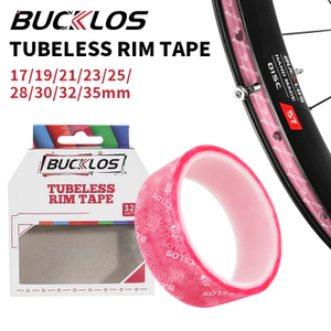 BUCKLOS MTB Xe Đạp Đường Bộ Không Ống Vành Băng Vành Xe Đạp Dải 10 Mét Cho 26 27.5 29 Inch 700c Chiều Rộng 17 19 21 23 25 28 30 32 35 Mm Phụ Kiện Đi Xe Đạp