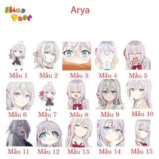 [Arya bàn bên] - Móc chìa khóa | Móc khóa Alisa Mikhailovna Kujo / Alya / Arya anime/ln Roshidere làm quà tặng,trang trí