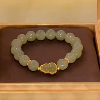 Vòng tay Calabash Trung Quốc Vòng tay hạt ngọc bích thời trang dành cho nữ Quà tặng Phụ kiện trang sức