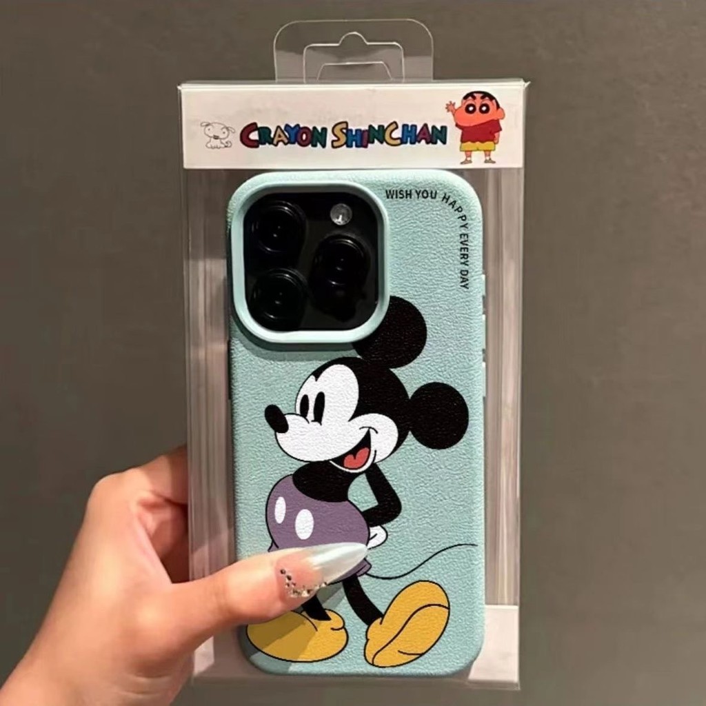 Ốp điện thoại 15promax/14PRO thích hợp dùng cho Mickey đeo hông chống va đập Ốp mềm iPhone 13/12promax