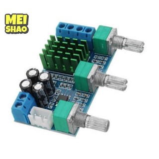 MeiShao XH-M567 TPA3116D2 Bảng khuếch đại kỹ thuật số kênh kép Điều chỉnh thấp cao