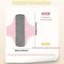 DELMER 6 Khăn Ăn Vệ Sinh, Tấm Vải Kinh Nguyệt Có Thể Tái Sử Dụng Graphene, Tã Dung Tích Lớn Mềm 23CM Miếng Lót Điều Dưỡng Cho Nữ Chăm Sóc