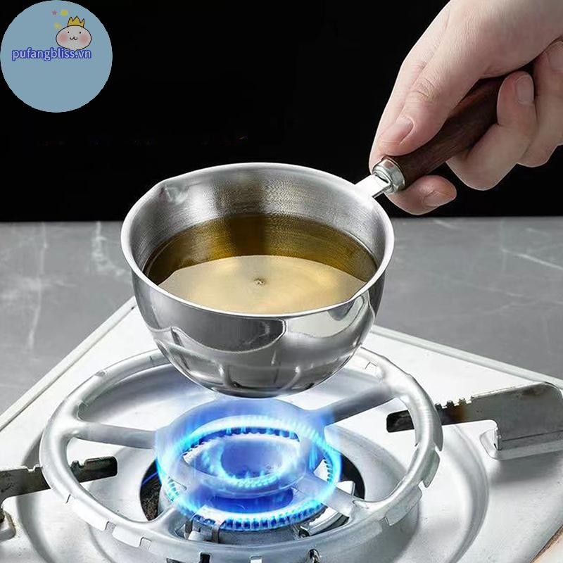 Pufangbliss Nồi Sốt Chảo Sốt Sữa Nấu Súp Dầu Nồi Giữ Ấm Cổ Giá Rẻ Bơ Cảm Ứng Melg Cà Phê Mì Nồi Nồi VN