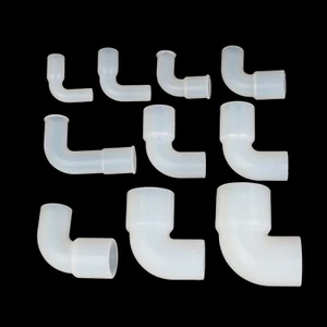 NS 1 Khuỷu Tay Silicon Mềm Ống Cứng Kết Nối Đường Kính Biến Đổi Co Giãn Góc Phải Cao Su Khớp Nối Bể Cá Tưới Vườn NS