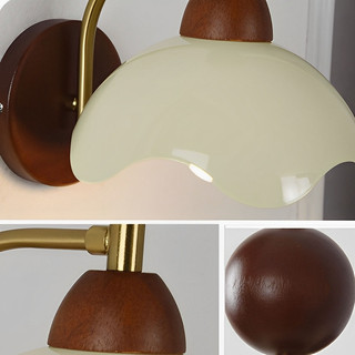 AIMI Đèn Tường LED Phòng Ngủ Đèn Đầu Giường Phòng Khách Sofa Đèn Trang Trí Retro Aistle Cầu Thang Đèn Tường
