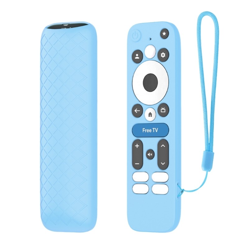 IOR Chống Sốc Điều Khiển Từ Xa Dành Cho onn GoogleTV Box 4KPro Remote Cover Bảo Vệ Toàn Thân Vỏ Chống Trơn Trượt