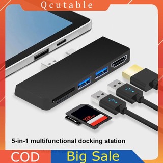 Trạm nối USB Hub 3.0 cho Hub đầu đọc thẻ SD / TF cho Surface Pro 7