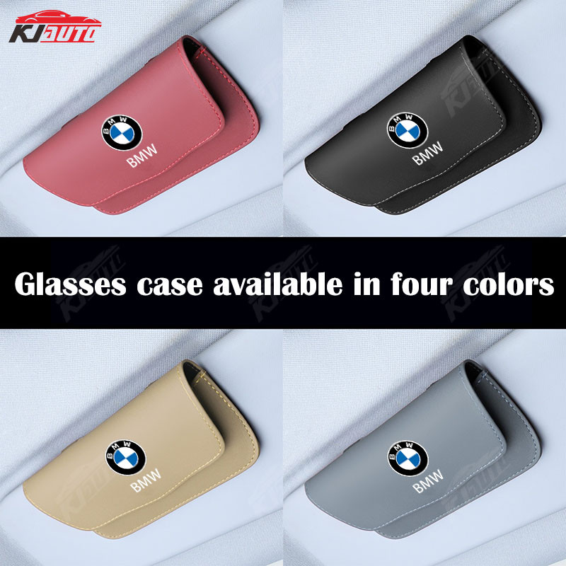 Bmw Da Kính Ốp Lưng Ô Tô Tấm Che Nắng Thẻ / Bảo Quản Vé Người Tổ Chức Tài Liệu Phụ Kiện Xe Hơi Cho 3 Series 5 X5 X3 X1 2 Series 1 Series 4 Series X4